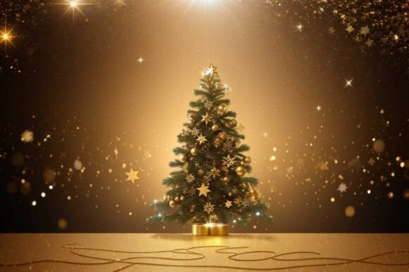 Download Christmas Background Digital Paper - Premium Bundle