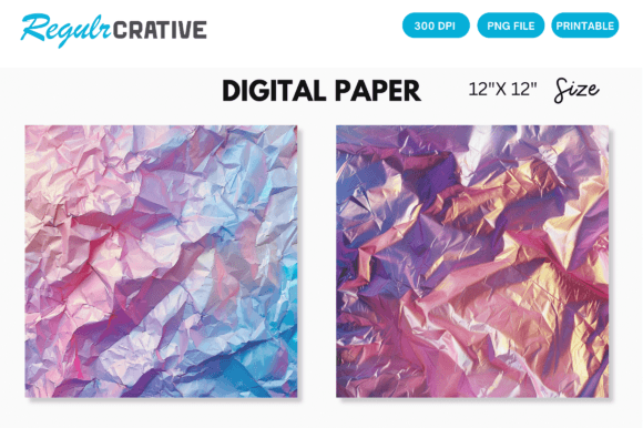 Download Pink Iridescent Digital Paper Background - Premium Resources